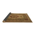 thumbnail image 2 of Ahgly Company Indoor Square Medallion Brown Traditional Area Rugs, 7' Square, 2 of 4