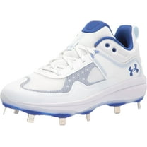 Under Armour Womens Glyde Mt Softball Shoe 7 White 101/White