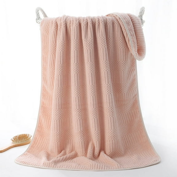 Large Bath Towels Clearance,Thick Plush Bath Towels Dry From Shower,Cotton Absorbent Superfine Fiber Soft Comfortable Bath Towel,Absorbent Dry Oversized Towels Spa Hotel Luxury Shower Towels