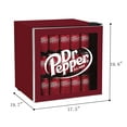 Dr. Pepper 50Can Beverage Center, Soda Mini Fridge with Glass Door, 1.8 Cu. ft. Compact