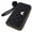 Black, variant on Womens Wristlet Wallets, PU Leather Clutch Double Zipper Credit Card Wallet with Multi Card Slots
