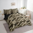 thumbnail image 3 of Homewish Brown Camouflage 7-Piece Bedding Comforter Set,Retro Rustic Camo King Bedding Sets,Country Farmhouse Lodge Bed Sheets For Kids,Breathable Home Decor Reversible, 3 of 8