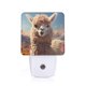 thumbnail image 1 of Balery Fluffy Alpaca Mountain Meadow Luz Nocturna LED con Sensor Automático, Enchufe con Sensor Crepuscular, Luz Suave de 0.5W para Dormitorio, Pasillo, Baño-US, 1 of 7