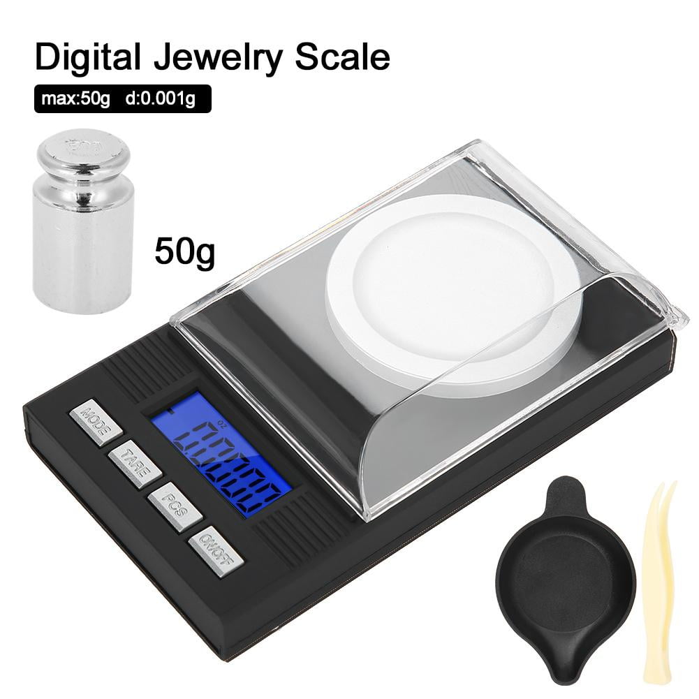0.001-50/200 KA67G_Digital Electronic Balance Jewelry Kitchen Scale Food Weight 