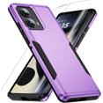 thumbnail image 1 of for Motorola Edge 2024 Case, with HD Screen Protector [Military Grade Drop Tested] Heavy-Duty Tough Rugged Shockproof Protective Case for Moto Edge 2024, Purple, 1 of 8
