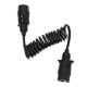 thumbnail image 1 of Conector De Cableado De Enchufe De Remolque, Conexión Segura, Alta Conductividad, 2 Metros, Adaptador De Enchufe De Remolque De 7 Pines A 7 Pines Para RV, Caravana, Barco, 1 of 7