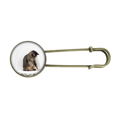 thumbnail image 1 of La acción de disparar animales gracioso gato EsES Broche De Broche De Metal Antiguo Unbranded M, 1 of 3