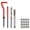 RD2, variant on YDYB 30Pcs Thread Repair Kit M5 x 0.8, Standard Stainless Steel Wire Thread Insert Set, Stripped Fastener Saver with HSS Drill Bit & Tap, for Aluminum Engine & Mechanical Repair