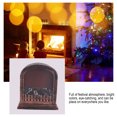 thumbnail image 4 of 1pc Simulation Fireplace Flame Lamp Home Desktop Light Adornment (Coffee), 4 of 5
