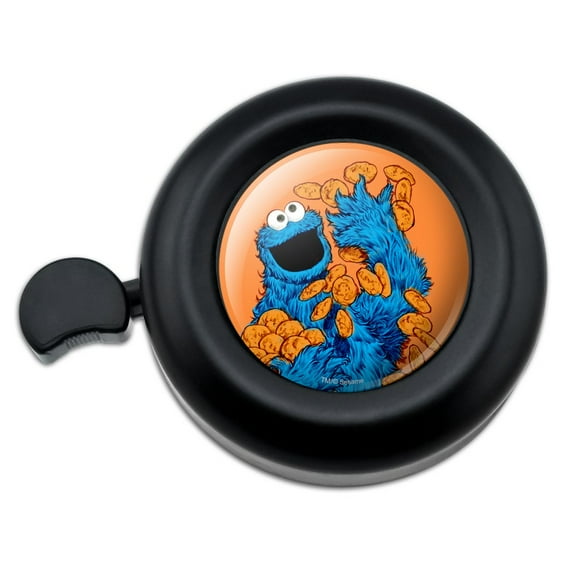 Sesame Street Vintage Cookie Monster Bicycle Handlebar Bike Bell