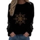 thumbnail image 1 of Gibobby Sudadera Navidad mujer de manga larga informal a la moda para mujer, sudadera con capucha con estampado Digital navideño, Top informal(Caqui,M), 1 of 4