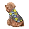 thumbnail image 4 of Bingfone Geometric Dog Clothes Hoodie, Pet Winter Coat,Puppy Sweatshirts for Small Dogs Boy Girl,Suitable for All Breeds-Small, 4 of 6