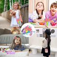 thumbnail image 2 of Bolso bandolera de dibujos animados, bolso pequeño de unicornio, bolso mensajero de silicona, bolso pequeño lindo, adecuado para niñas pequeñas, correa de hombro ajustable, 2 of 5