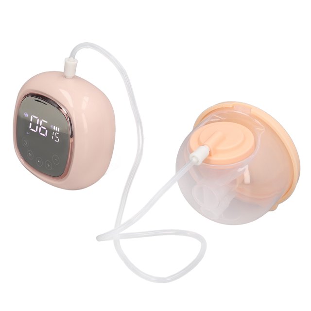 Leel De Mama Usable, Decibelio Bajo De Pecho Eléctrico De Diseño Antirreflujo Rosa Para Oficina Para El Hogar OTVIAP Breast Pump Leel