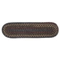 thumbnail image 3 of Colonial Mills Midnight Braided Brown Area Rug 8"x28" (SET 13), 3 of 4