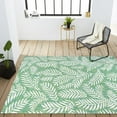 thumbnail image 5 of JONATHAN Y SANTA MONICA 5 x 8 Area Rug, Nevis Palm Frond - Cream/Green, SMB119G-5, 5 of 8