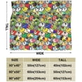 thumbnail image 3 of LAICAIW Everybirdy Pattern Ultra-Soft Lightweight Blanket Flannel Throw Blanket80 X60, 3 of 5