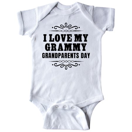 

Inktastic Grandparents Day I Love My Grammy Gift Baby Boy or Baby Girl Bodysuit