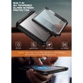 thumbnail image 3 of SUPCASE for Samsung Galaxy Z Flip 7 Magnetic Case with Stand & Front Screen Protector, Built-in N52 Magnets [Support MagSafe] Hinge Protection Full Body Military-Grade Rugged Back Phone Cover, Black, 3 of 9
