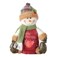 thumbnail image 2 of Bolsas Transparentes Ganfancp Decoraciones Navideñas para Regalos de Nochebuena Papá Noel Muñeco de Nieve, 2 of 3