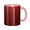 Pink, variant on Red Black Dots Fabric Coffee Mug Fun Custom Ceramic Mugs 11oz Black