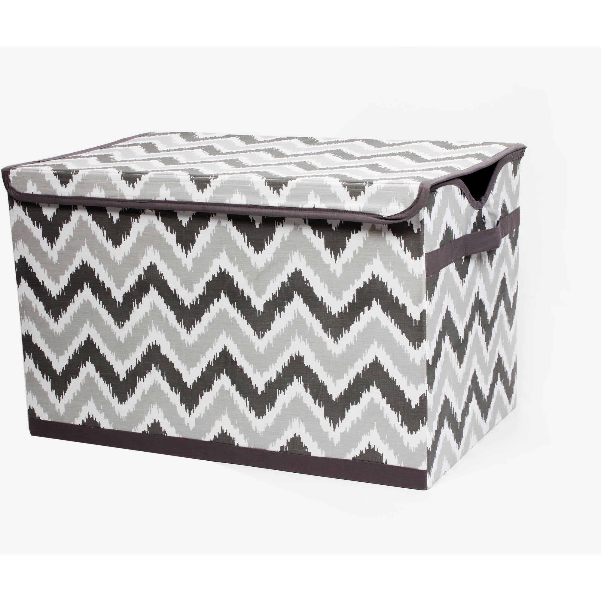 fabric toy chest with lid
