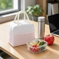 thumbnail image 6 of Lunch Bag Lunch Box for Women & Men, Insulated Lunch Box with Handle, Leakproof Reusable Lunch Tote Bags for Work/Office/Travel/Picnic(Beige), 6 of 7