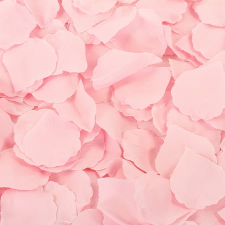 Wholesale Rose Petals - Koyal Wholesale Blush Pink Silk Rose Petals, 200-Pack, Wedding Flowers Table Scatter, Rose Petal Aisle Runner