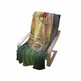 thumbnail image 4 of Mermaid Soft Flannel Fleece Throw Blanket, Mermaid Playing Violin at Sunset View Colorful Realistic Design Soft Dreamlike, Cozy Plush for Indoor and Outdoor Use, 60" x 80", Multicolor, by Ambesonne, 4 of 6