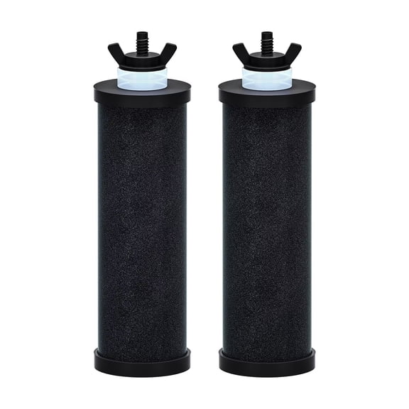 Purewell PF-3 Black 3-Stage Composite Purification Elements, Replacement Filters for ProOne® and Berkey® Filters