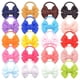 thumbnail image 1 of Gomas para el pelo de bebé con lazos para niños pequeños, gomas elásticas para coleta, gomas pequeñas para niñas, accesorios para el pelo de bebés, 1 of 7
