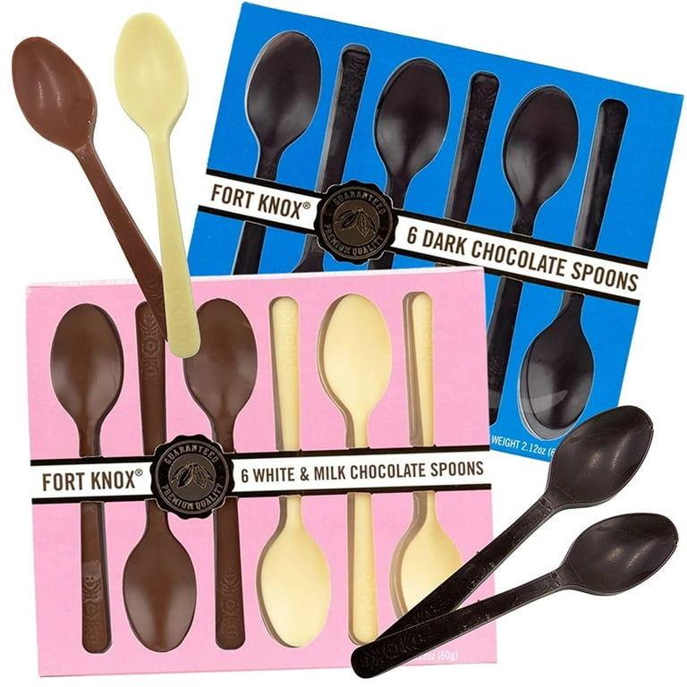 Eating Spoons Golden Solitaire Chocolate Large 6 Pieces