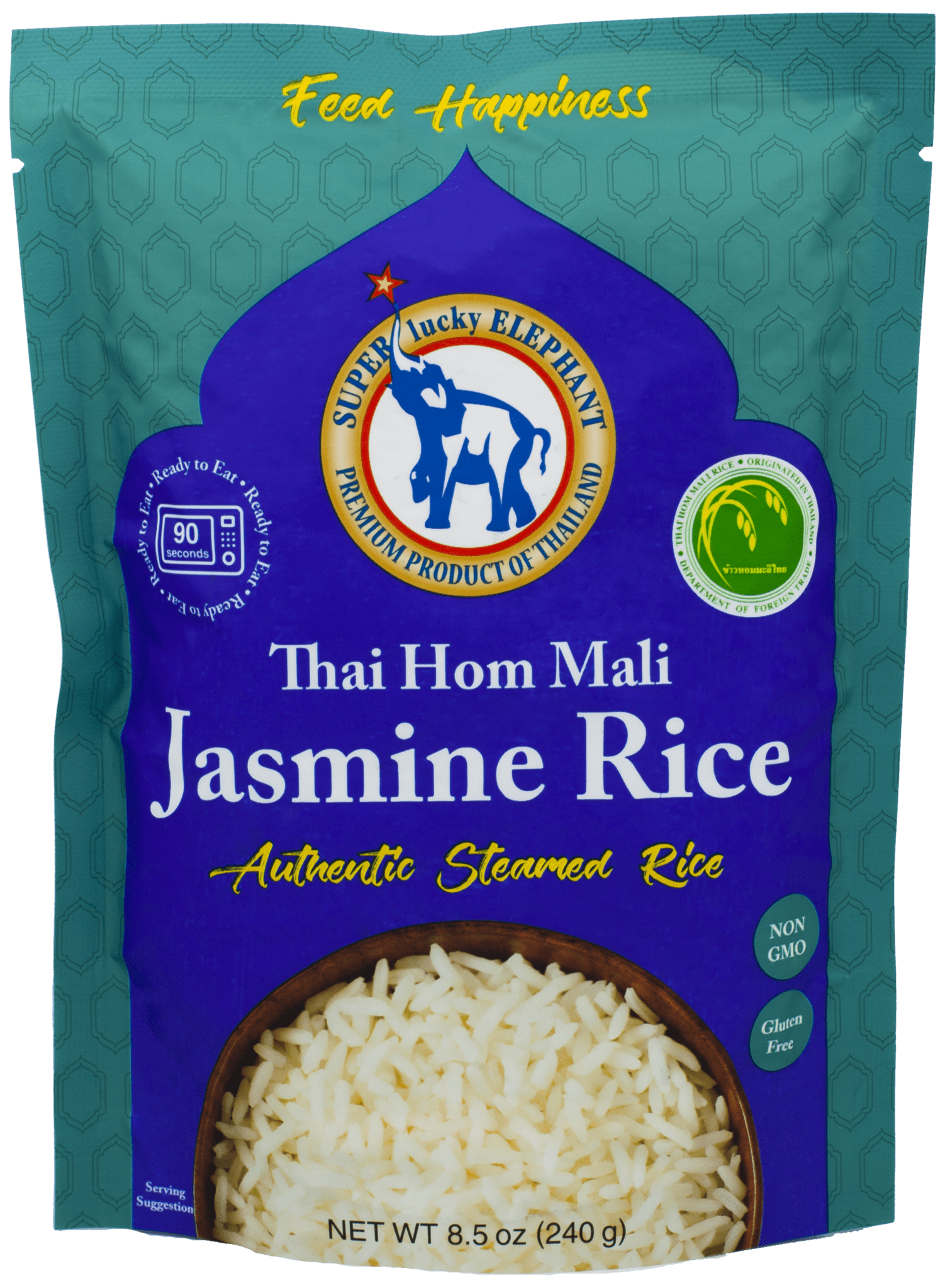 Super Lucky Elephant 8.5 Oz. Jasmine Rice