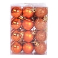 thumbnail image 2 of Big Saving/Clearance,Funcee 24pcs 3cm Christmas Tree Baubles Balls Home Wedding Decorations Gift, 2 of 8
