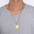 thumbnail image 2 of Collar de Acero Inoxidable Zulema Avalokitesvara Bodhisattva Colgante Cadena, 2 of 8