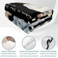 thumbnail image 4 of King Quilt Set 96''x106'', Chef Gnomes Lightweight Summer Bedspread Coverlet Set with 2 Pillow Shams, Black White Plaid Dessert Maker Cake Breathable All Season Quilt Bedding for Bedroom/Guest Room, 4 of 9