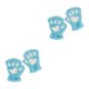 thumbnail image 1 of Sonducket Poliéster Cálido Con Regalos Pensativos Guantes Sin Dedos Con Garra De Oso Guantes De Medio Dedo Fáciles De Usar verde verde 2Conjunto, 1 of 6