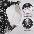 thumbnail image 6 of Black White Winter Snowflakes Pillow Covers 20x20 Set of 2 Christmas Print Decorative Throw Pillows Outdoor Farmhouse Xmas Holiday Seasnoal Pillowcases Cushion Case Decor for Home Sofa Couch Bed, 6 of 6