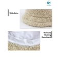 thumbnail image 6 of Deago Women Winter Bucket Hat Vintage Cloche Hats Warm Faux Fur Wool Outdoor Fisherman Cap (Beige), 6 of 7
