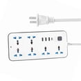 thumbnail image 4 of Power Strip with 6 AC Outlets 3 USB Ports 1 Type C Port 6ft Extension Cord for Home Office, 4 of 5