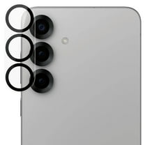 HD Tempered Glass Camera Lens Protector with Anti-Reflective Ring for Samsung Galaxy S25 Plus