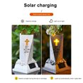 thumbnail image 4 of Preciosa Estatua Jardín Al Aire Libre Con LED Suculenta Y Solar (E), 4 of 9