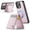 pink, variant on 2 in 1 Magnetic Detachable Phone Case for iPhone 16 Pro Max 16E 15 Plus 14 13 12/12Pro 11 XR XSMAX X/XS Cards Solt  Kickstand Leather Cover