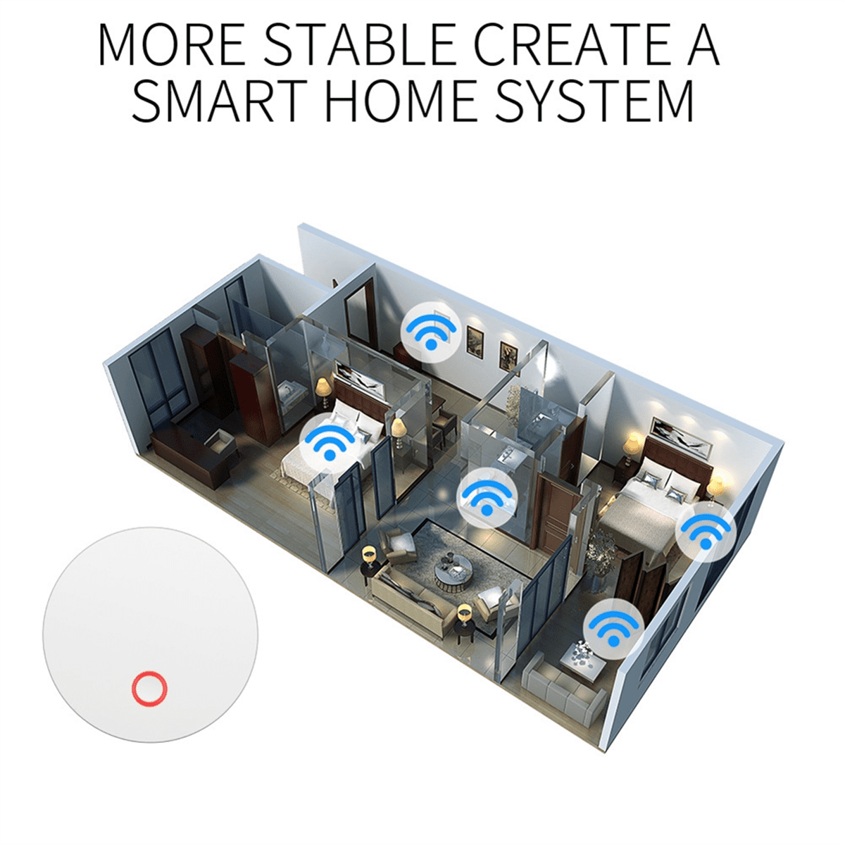 NEW Tuya Smart ZigBee Hub Gateway Home Bridge Life APP Wireless Remote Controller Work with Zigbee Sensors
