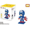 thumbnail image 5 of Disney-bloques de construcción de los vengadores, Micro Diamante, pequeñas partículas, bloques de construcción ensamblados, Iron Man, Spider Toy, bloques de construcción DIY, 5 of 5