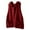 Red, variant on Gaexia Womens Vest Jacket,Hooded Knit Vest Cardigan for Women Casual Sleeveless Outerwear With Front Pockets Fall and Winter Fashion Wear
