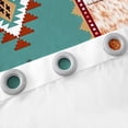 thumbnail image 5 of Patchwork Cowhide 30%-50% Blackout Curtains Bohemian Exotic Geometry Western Curtains 2 Panels 42"Wx63"L,Tribal Arrow Aztec Curtains & Drapes Farm Animals Bull Cow Print Farmhouse Decor, 5 of 6