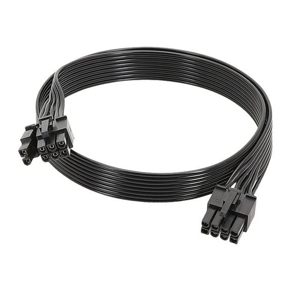 High Performances 8Pin to 6 2 Pin PCIE GPU Power Cable 50cm Length for Modulars PSUs Connection