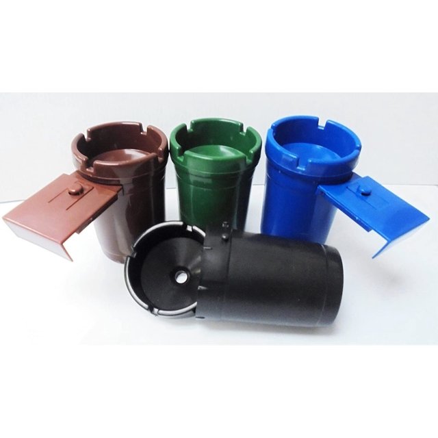 VikyMcCoy 1Cup Holder Ashtray for The Car with Removable Arm Color