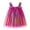 Hot Pink, variant on TOOYOU Girls Dresses Toddler Sleeveless Star Moon Tie Dye Tulle Holiday Party Dress Up Dress Dance Party Princess Dresses Sweet Girl Casual Fashion Sundress ,Size 2-3 Years , Blue